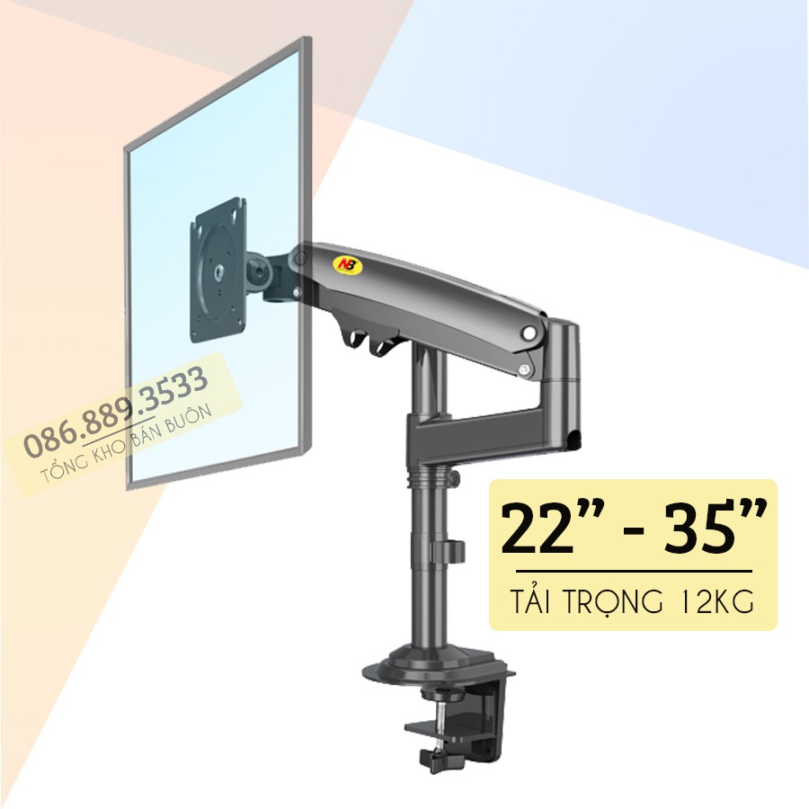 Giá Treo Màn Hình NB H100 22 - 35 Inch - Tay Treo Đỡ Màn Hình Máy Tính NorthBayou