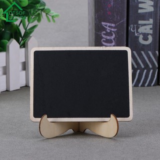 Bảng đen viết phấn bằng gỗ mini với chân đứng tiện dụng