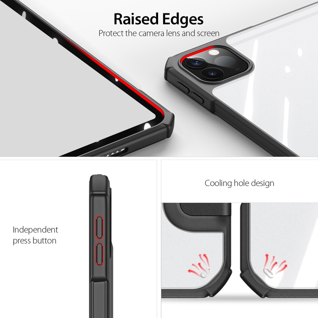 Bao da DUX DUCIS cho iPad Pro 11 inch  - Mặt lưng trong, KHÔNG KHAY BÚT