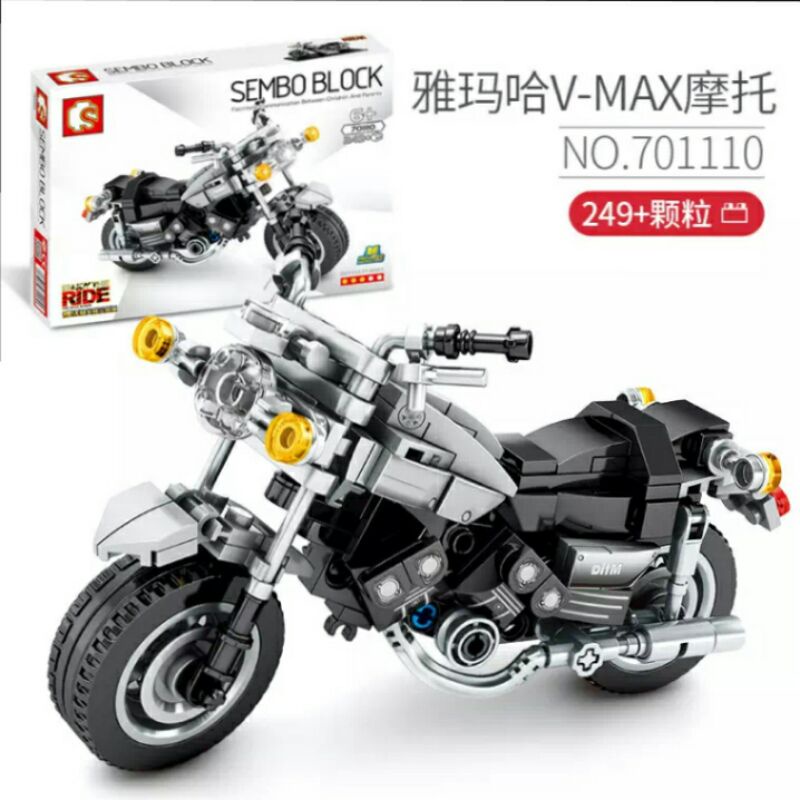 LEGOLNG ĐỒ CHƠI 249 KHỐI LẮP RÁP MÔ HÌNH XE PHÂN KHỐI LỚN