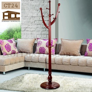 Cây treo quần áo bằng gỗ cao cấp CT24