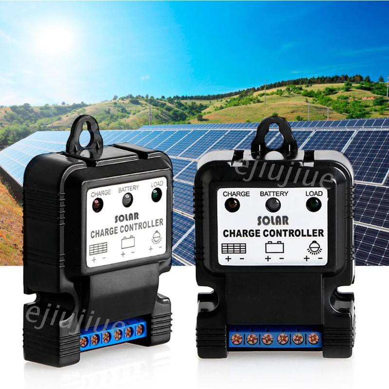 Bộ điều khiển sạc năng lượng mặt trời Cc 6v 12v 10a