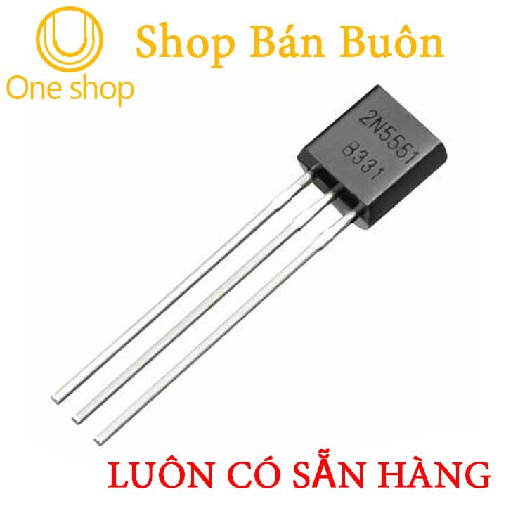 Linh Kiện 2N5551 TO-92 0.6A/160V
