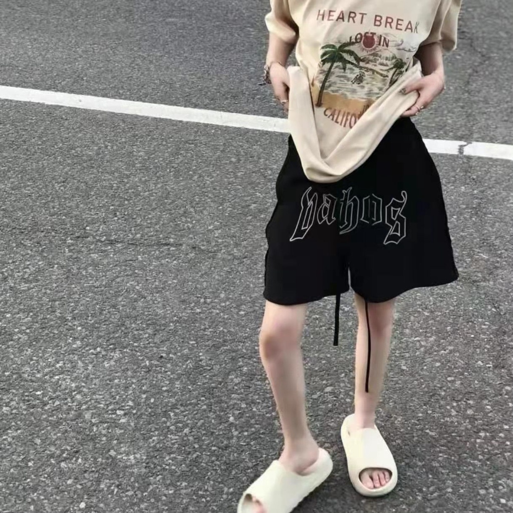 ◈✒♤Quần Short Dáng Rộng In Họa Tiết Dân Tộc Kiểu Retro Mỹ Thời Trang Mùa Hè Mới Cho Nữ