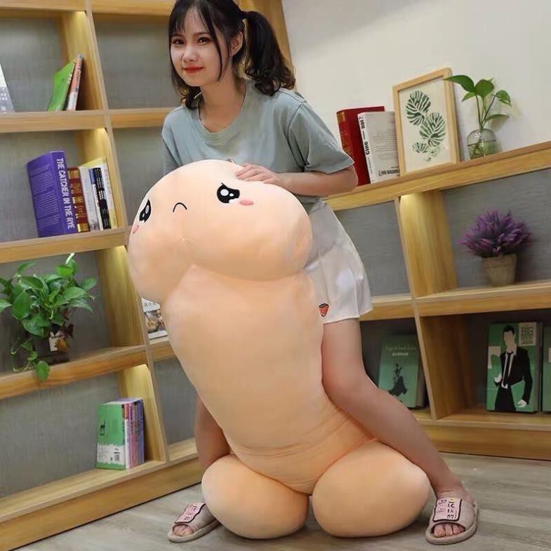 Gấu Bông Con Ciu Siêu Đáng Yêu ,Gối Ôm Con Ciu nhập khẩu cao cấp