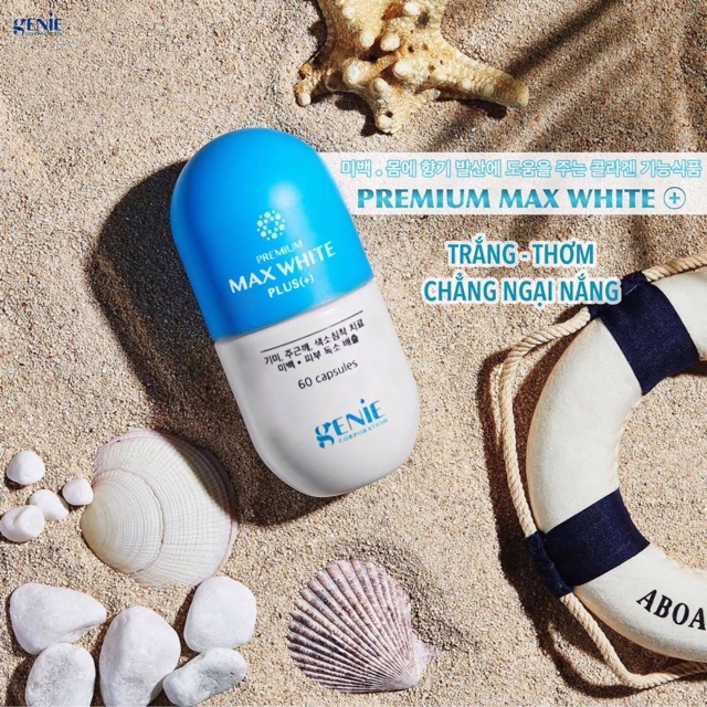 VIÊN UỐNG MAX WHITE PLUS GENIE 2020 | BigBuy360 - bigbuy360.vn