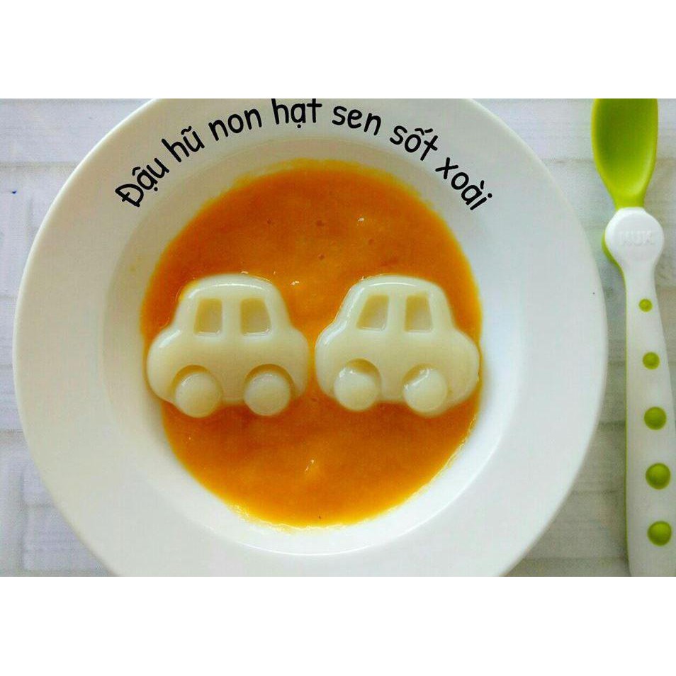 Khuôn làm bánh, làm cơm bento cho bé tập ăn dặm hình dạng đáng yêu