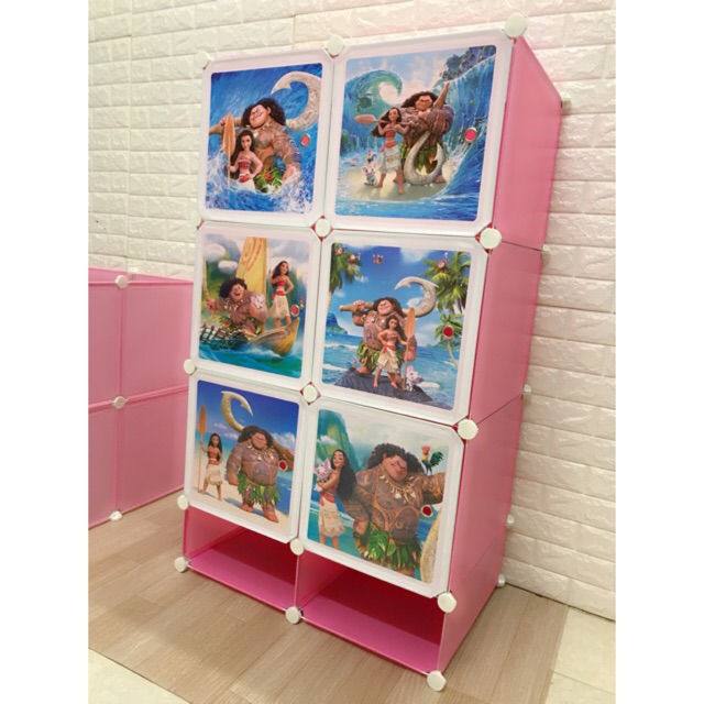 TỦ NHỰA QUẦN ÁO LẮP GHÉP 6+2 Ô GIÀY GIÁ SIZE SÂU 47cm. Tặng kèm 1 treo đồ.