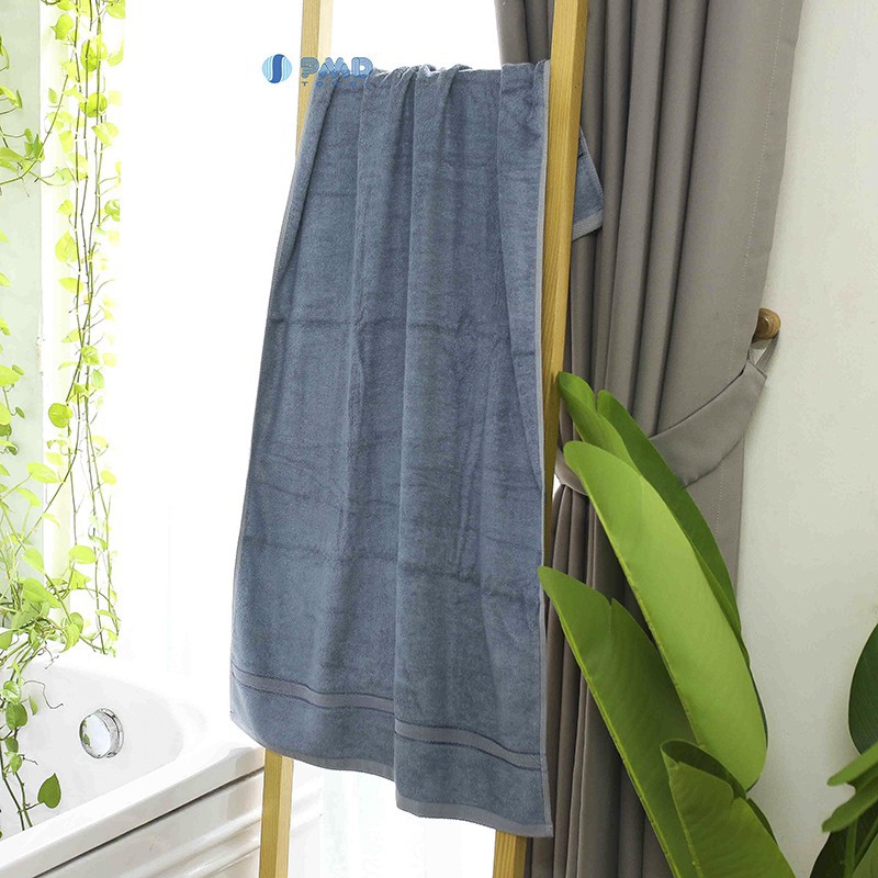 Khăn tắm xuất khẩu Nhật Bản cao cấp kt 60x120cm nặng 350g chất bông 100% cotton kháng khuẩn không gây kích ứng da