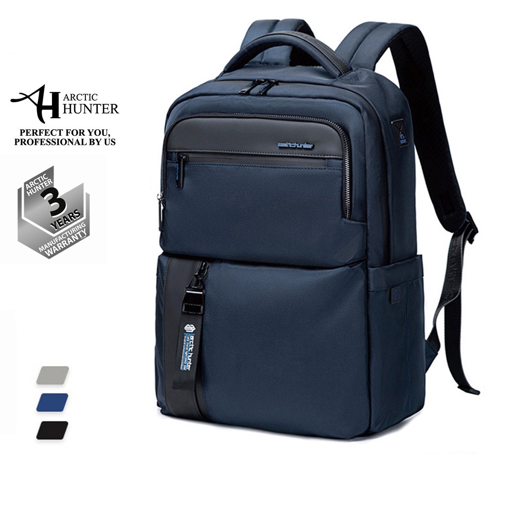 Balo du lịch nam Arctic Hunter chống nước, cổng sạc USB tiện dụng B00477