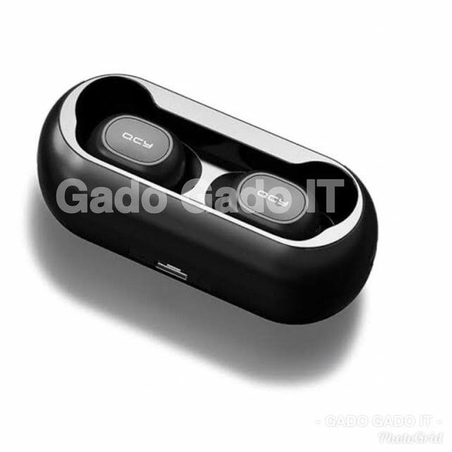 Tai Nghe Nhét Tai Không Dây Bluetooth Tws Qcy T1 Màu Đen V9m