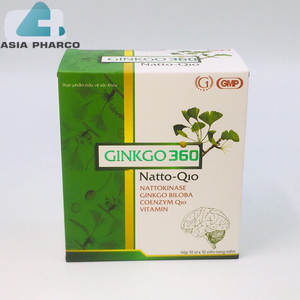 Viên uống tăng tuần hoàn não GINKGO 360