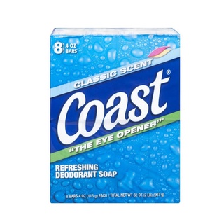 Xà bông cục coast mỹ lốc 8 cục