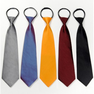 1 cái 8cm dây kéo cà vạt polyester màu rắn