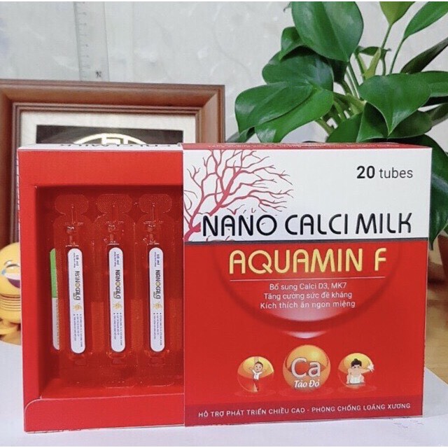 Nano calci milk aquamin f - sữa non canxi