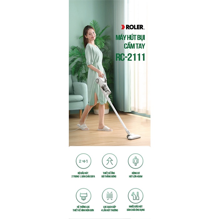 Máy hút bụi cầm tay Roler RC-2111