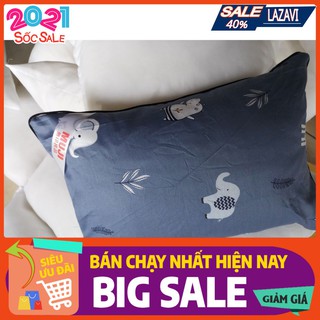 Free ship Gối nằm muji xuất nhật cho bé màu ghi