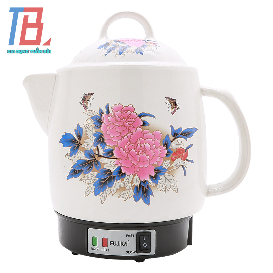 Ấm sắc thuốc Fujika FJ-CK33 dung tích 3L  công suất 450W - Chính hãng BH 12 tháng