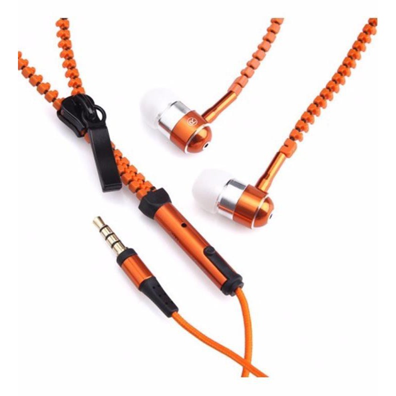 Tai nghe ZIPPER dây kéo có micro
