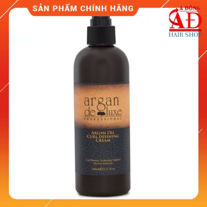 [Chính hãng] [Siêu rẻ] Kem tạo kiểu tóc xoăn ARGAN DELUXE Curl Defining Cream Canada 240ml