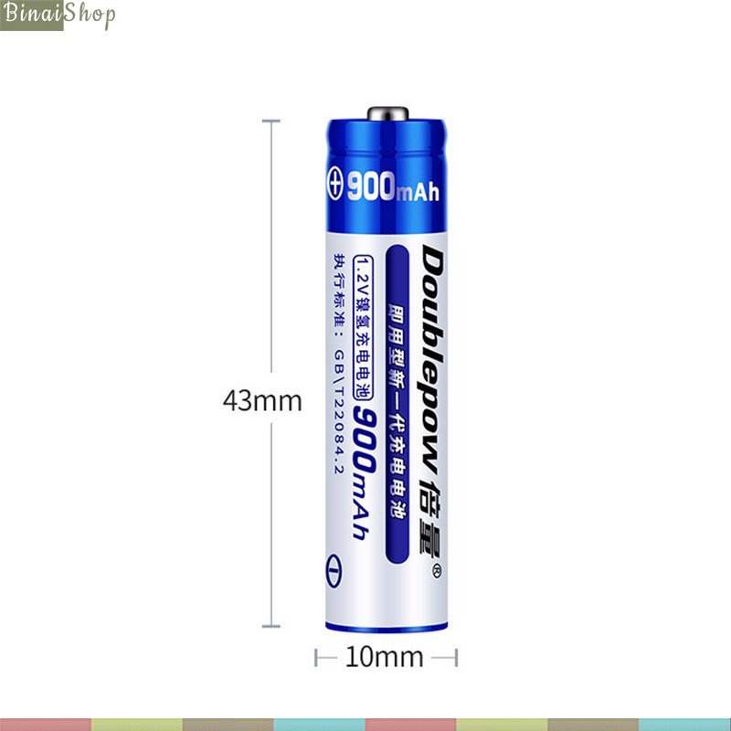 Combo Bộ Sạc Pin Doublepow DP-B02 Và Pin Tiểu AA, AAA