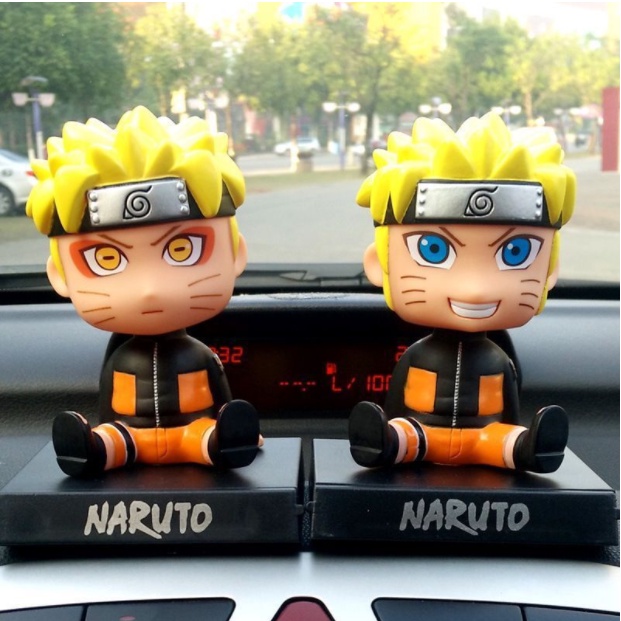 Mô Hình Naruto, Decor Trang Trí Ô tô - Trang Trí Góc Học Tập, Làm Việc - Kê Điện Thoại - Figure Naruto