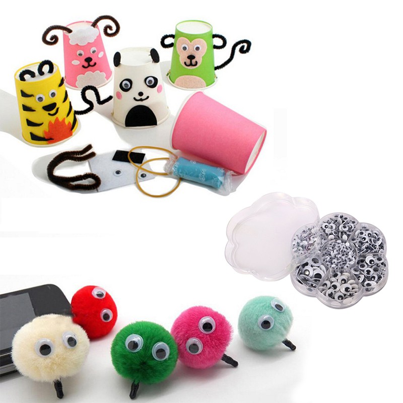 Bộ 700 mắt giả 4-12mm cho búp bê
