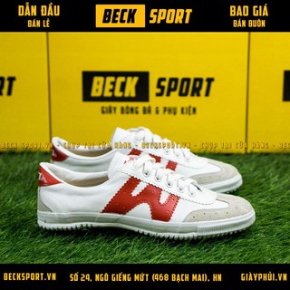 [Freeship]Giày Bata Chính Hãng Warrior Siêu Phủi W Trắng Đỏ