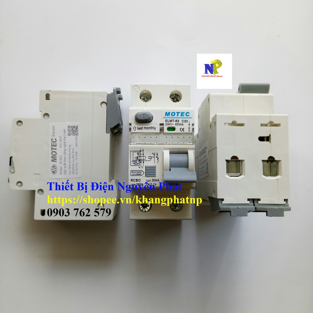 Cầu Dao Chống Giật Chống Dòng Rò & Chống Quá Tải