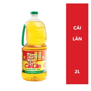 Dầu thực vật tinh luyện Cái Lân chai 2L