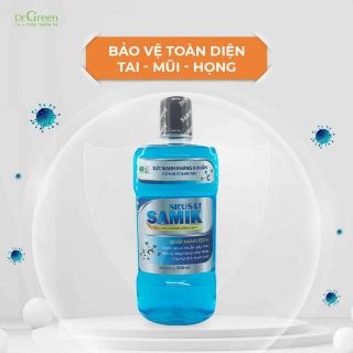 Nước súc miệng nano bạc SIEU SAT SAMIK 500mk