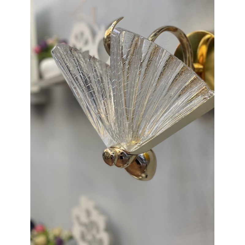 Đèn gắn tường bướm, đèn trang trí phòng khách, đèn tường decor; đèn tường phòng ngủ, đèn tường decor