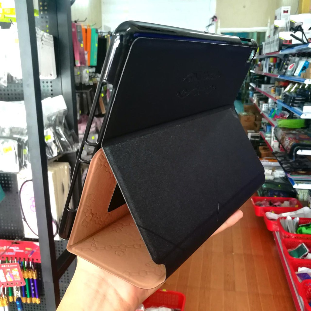 Bao Da iPad Pro 9.7 inch Hiệu Lishen Lưng Dẻo Màu Đen