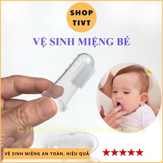 Vệ sinh miệng em bé, làm sạch rêu lưỡi, răng, lợi (nướu) trẻ em, bà bầu, phụ nữ mới sinh, người răng lợi nhạy cảm-TIVT