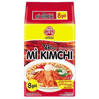 OTTOGI -  Mì kim chi hàn quốc ottogi 120G - lốc 8 gói