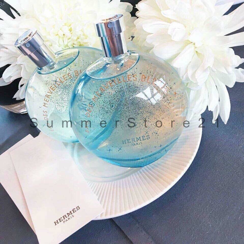 Nước hoa Hermes Eau des Merveilles Bleue - 5𝘮𝘭/10𝘮𝘭