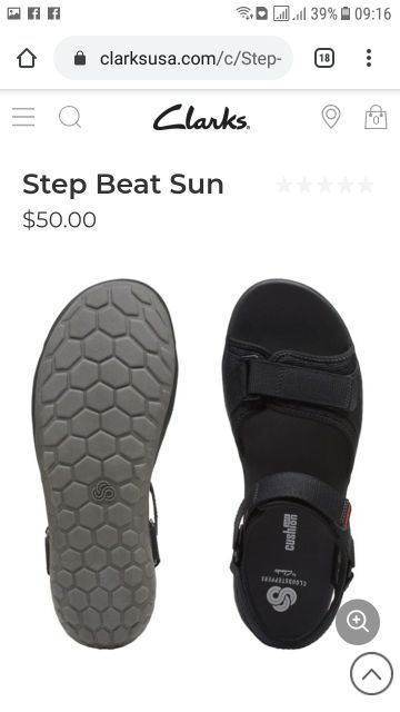 Sandal nam Clarks Step beat sun