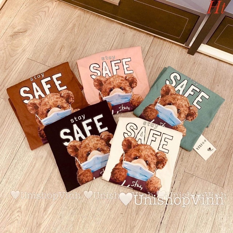 Áo phông 5D gấu SAFE HT11