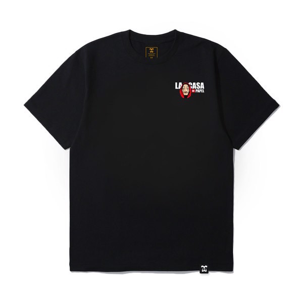 Áo thun Teeworld Money Heist Series Logo T-shirt Trắng Đen Form Rộng Nam Nữ Unisex