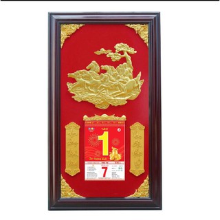 Lịch treo tường Lịch gỗ cao cấp mẫu mới 2023