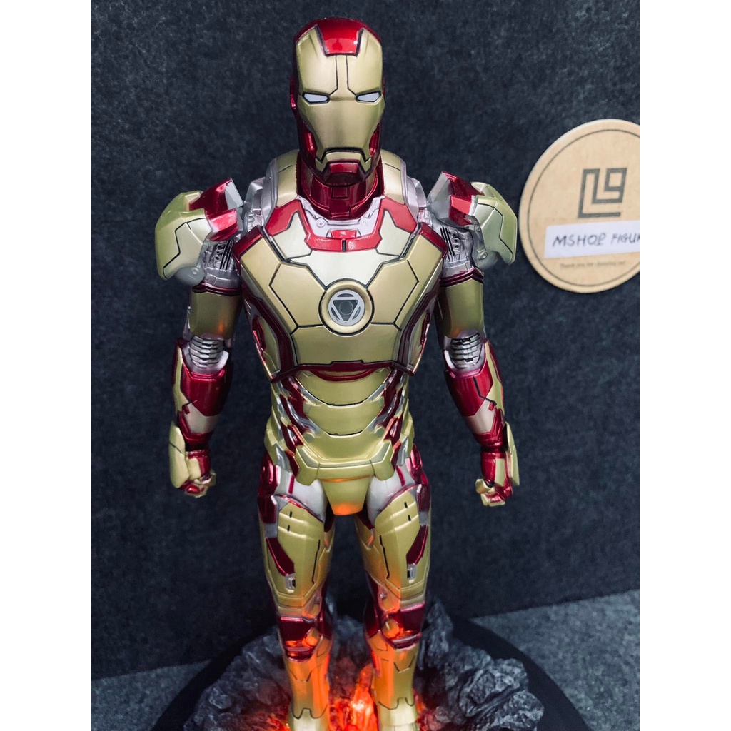 Mô hình đồ chơi Iron Man Mk 42  cao 30cm Crazy toys, Empire toys - Avengers