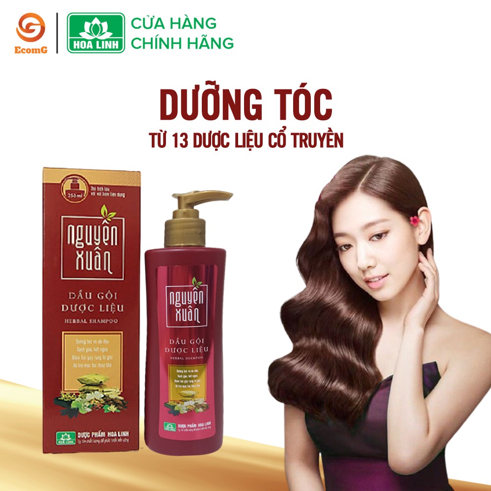 Dầu gội thảo mộc chăm sóc da đầu dành cho da đầu ngứa, nhiều gàu - Nguyên Xuân đỏ NX2