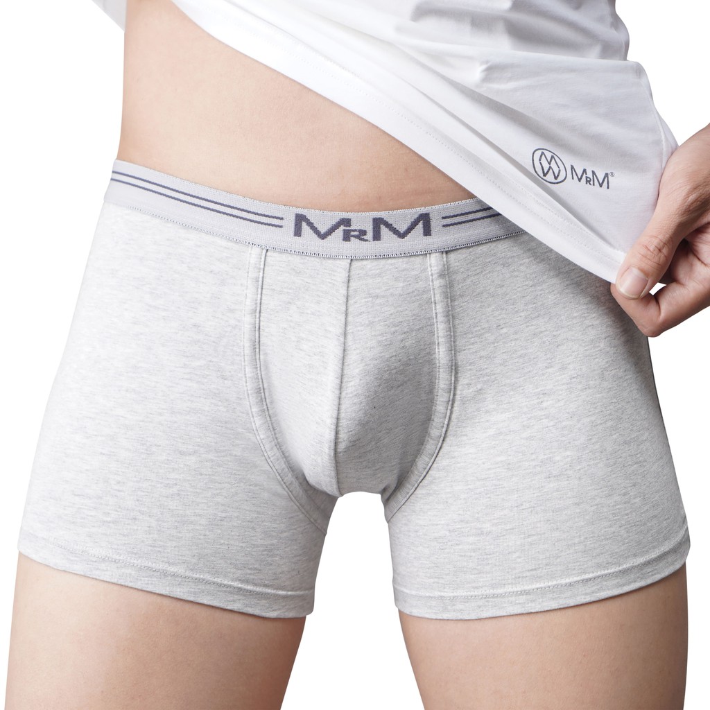 Quần lót nam boxer cotton Organic tự nhiên kháng khuẩn khử mùi thấm hút mồ hôi MRM Manlywear