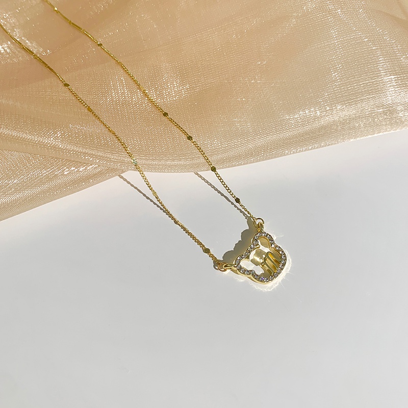 Vòng cổ Hình Bướm Màu Vàng Thời Trang Hàn Quốc