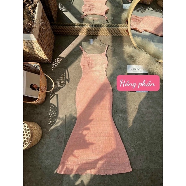 Đầm body hở lưng dáng loe siêu hot 06