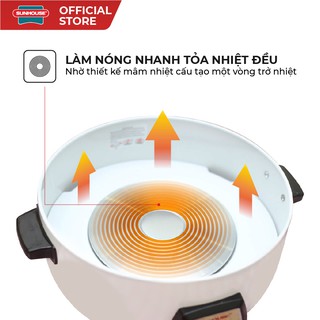 Nồi Lẩu Điện SUNHOUSE Đa Năng 3l SHD4521