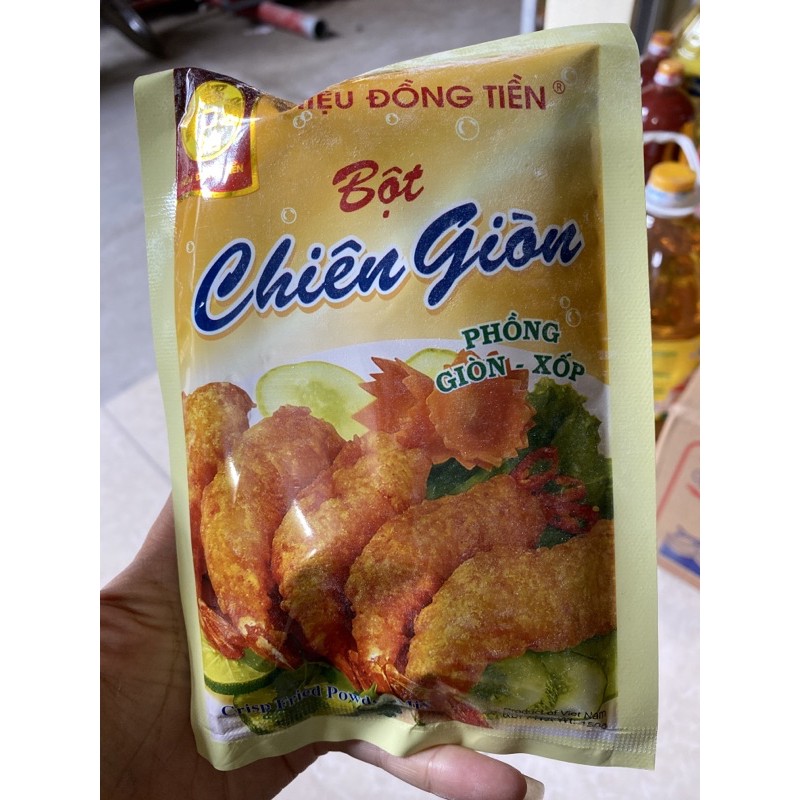 Bột chiên giòn đồng tiền