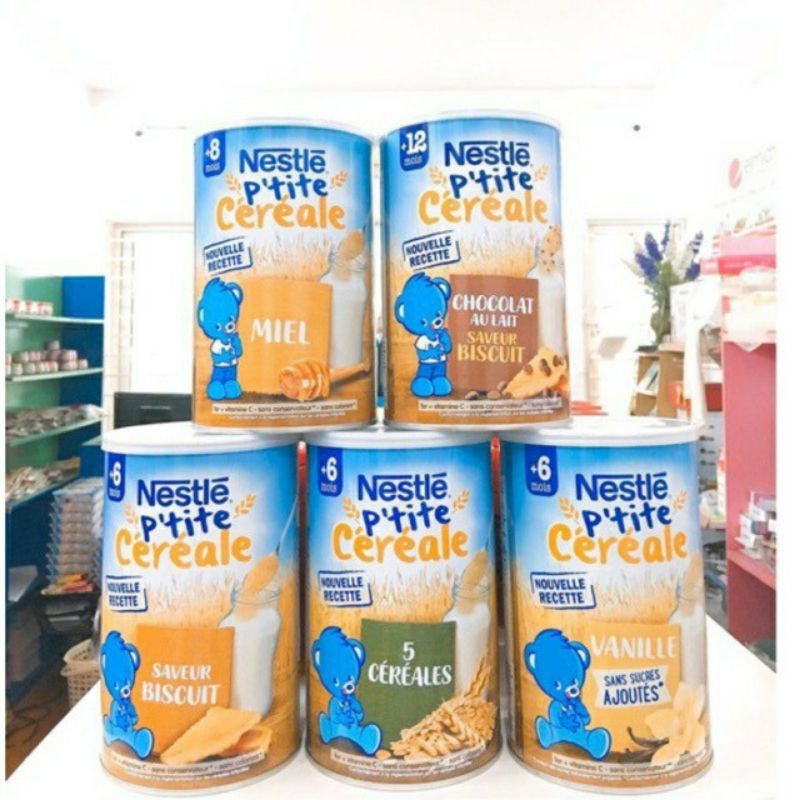 [Hàng nhập khẩu chính ngạch] Bột pha sữa Nestle vị Vani 6m+ (400g)