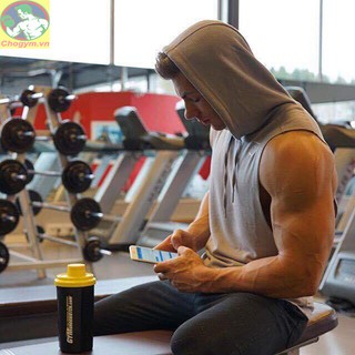 Áo Tanktop Gym Shark Tập Gym Logo Thêu Nổi A-010