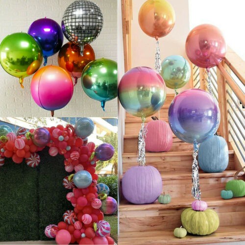 Bong bóng 4D màu gradient kích thước 22 inch trang trí tiệc cưới sinh nhật